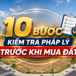 kiểm tra pháp lý trước khi mua đất
