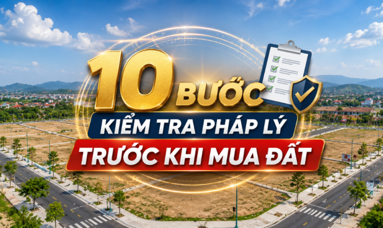 kiểm tra pháp lý trước khi mua đất